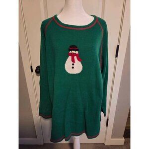The Quacker Factory holiday sweater 2XL women's